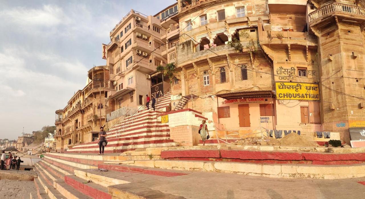 Hotel Sita Palace On Heritage Ghats Of Benaras Варанаси Экстерьер фото